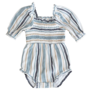 robe à rayure Cotton casual bébé