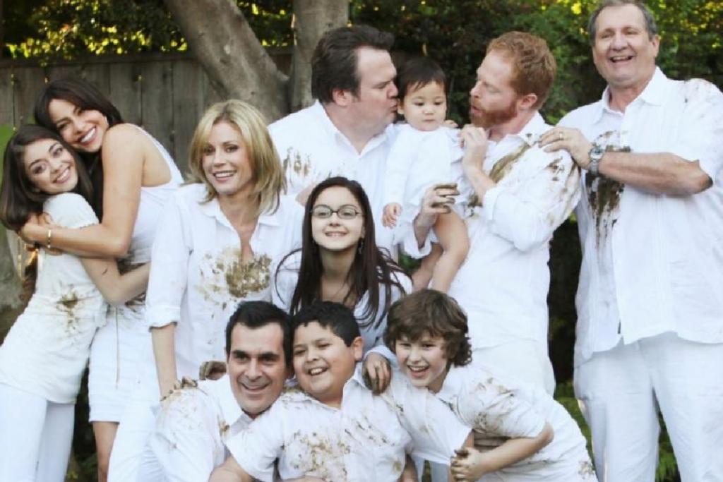 Les membres de la série "modern family " tenue complémentaire