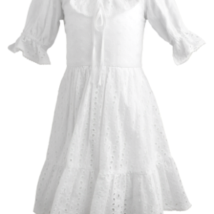 robe broderie anglaise blanche matchymood