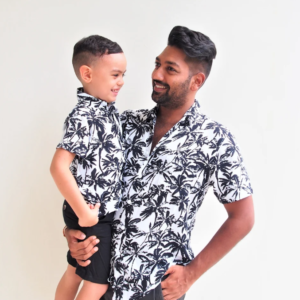 Matchy Chemise Papa Fils Tropical Mood