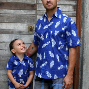 Matchy Chemise Papa Fils ananas mood