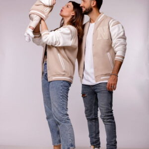 Matchy familly veste de baseball